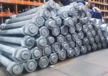 Perno de anclaje estructural galvanizado en caliente con certificaciones